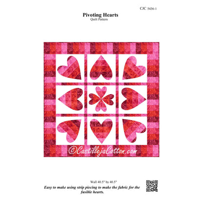 Pivoting Hearts Quilt Pattern CJC-54361w  - Wholesale Product