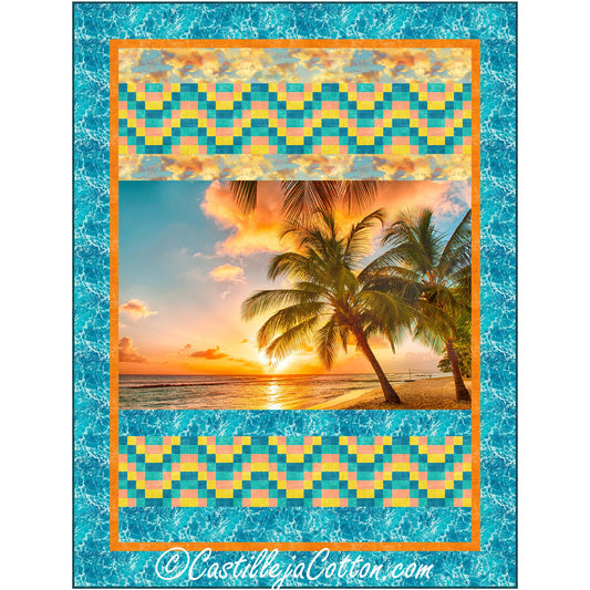 Island Paradise Quilt Pattern CJC-54402 - Paper Pattern