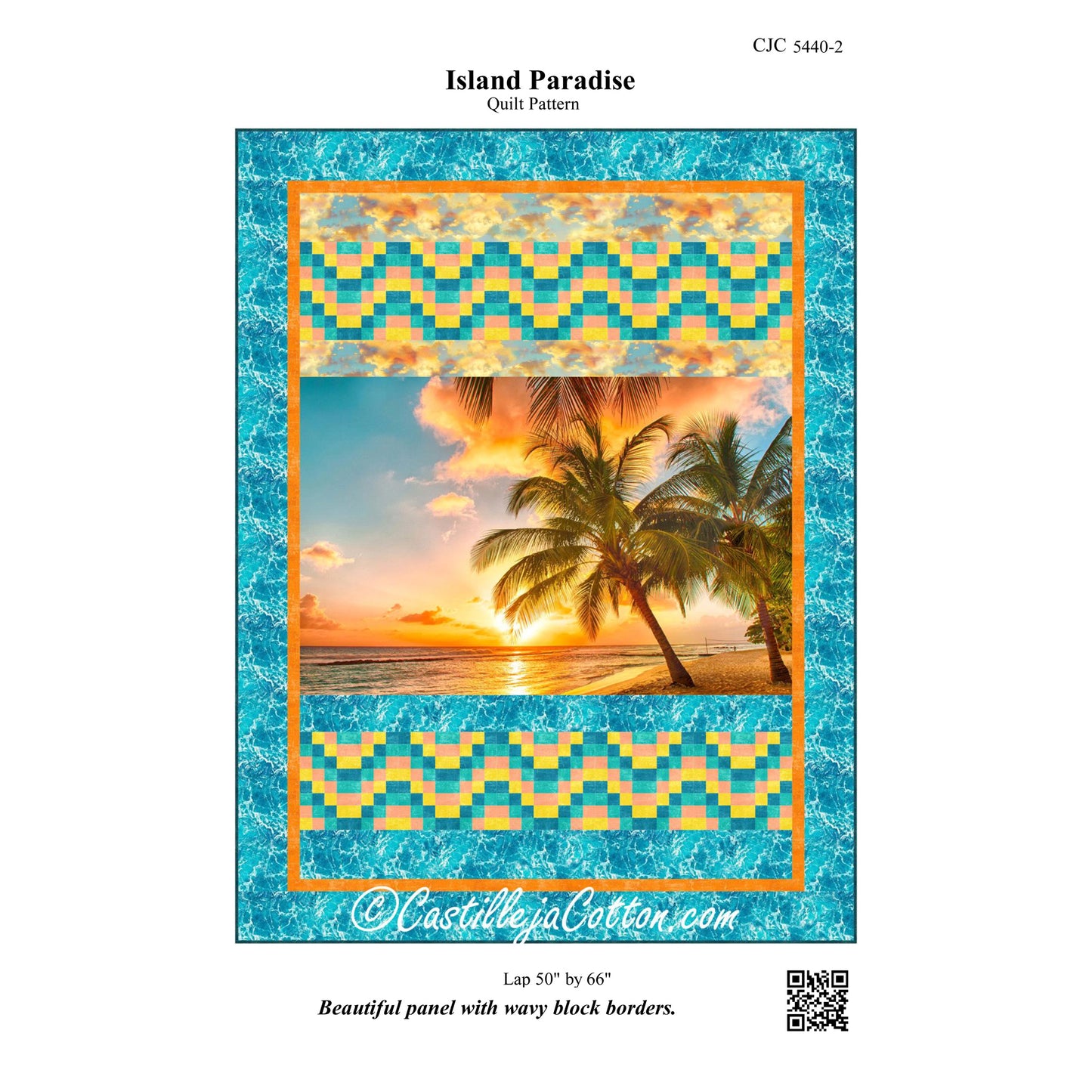 Island Paradise Quilt Pattern CJC-54402 - Paper Pattern