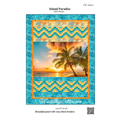 Island Paradise Quilt Pattern CJC-54402 - Paper Pattern