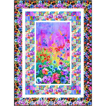Dreaming Flowers Quilt Pattern CJC-54451 - Paper Pattern
