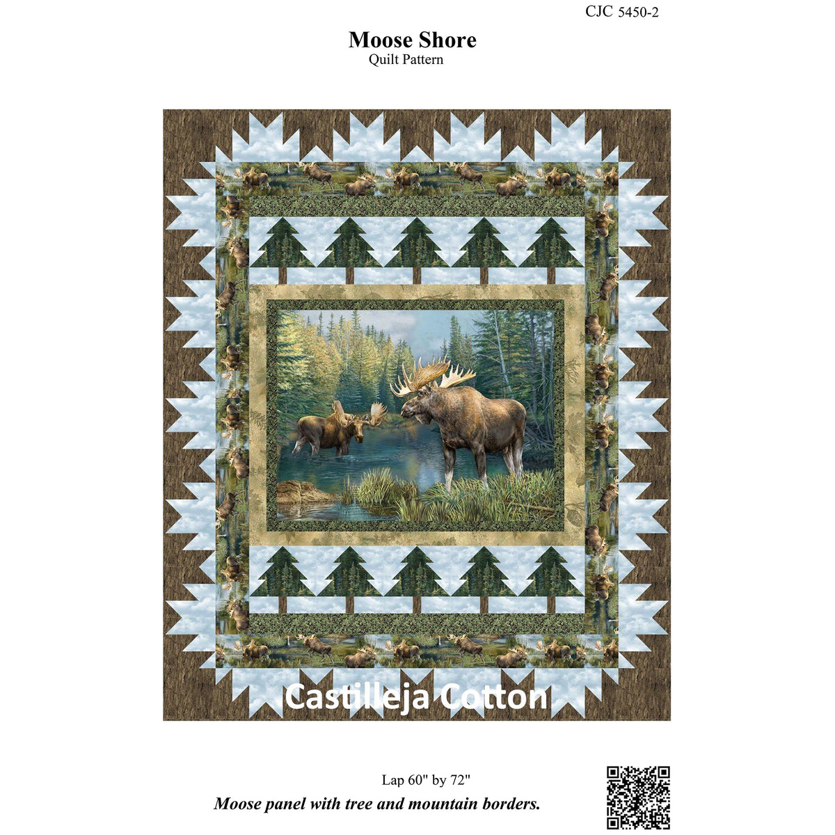 Moose Shore Quilt Pattern CJC-54502 - Paper Pattern