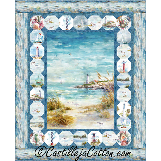 Shoreline Stories Quilt Pattern CJC-54531 - Paper Pattern