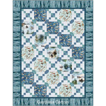 Fishing Quilt CJC-54552e - Downloadable Pattern