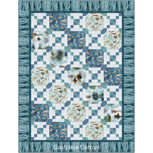 Fishing Quilt CJC-54552e - Downloadable Pattern
