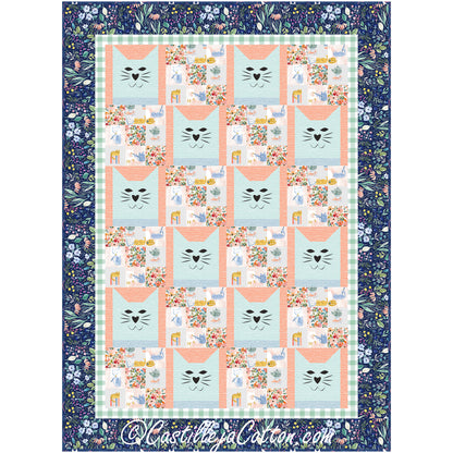 Creative Cats Quilt CJC-54631e - Downloadable Pattern
