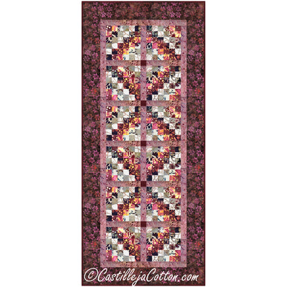 Three Diamonds Runner Quilt Pattern CJC-54651 - Paper Pattern