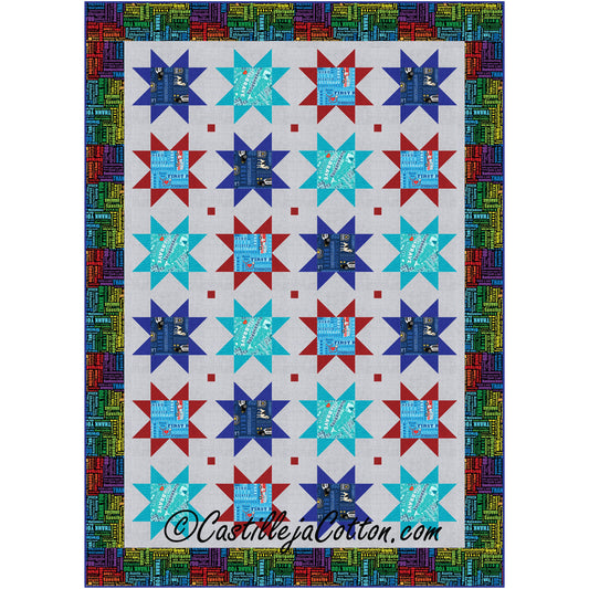 Stars for Heroes Quilt Pattern CJC-54671 - Paper Pattern