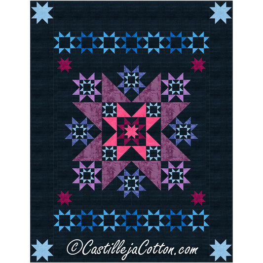Stars Galore Quilt Pattern CJC-54711 - Paper Pattern