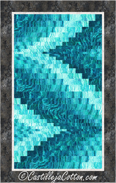 Twin Darts Ombre Quilt Pattern CJC-54764 - Paper Pattern