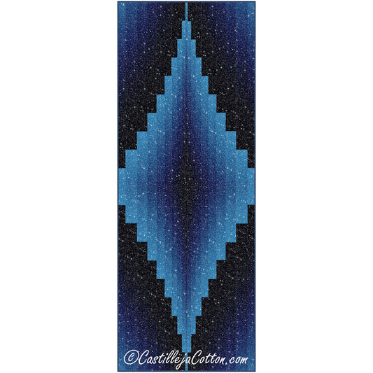 Ombre Diamond Table Runner Pattern CJC-54771 - Paper Pattern