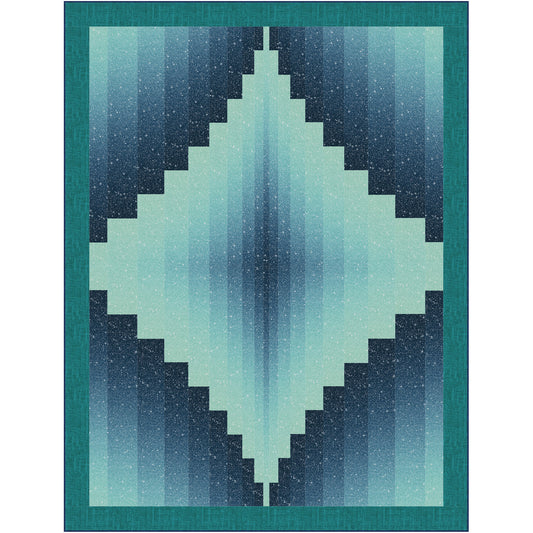 Ombre Jewel Quilt Pattern CJC-54781 - Paper Pattern