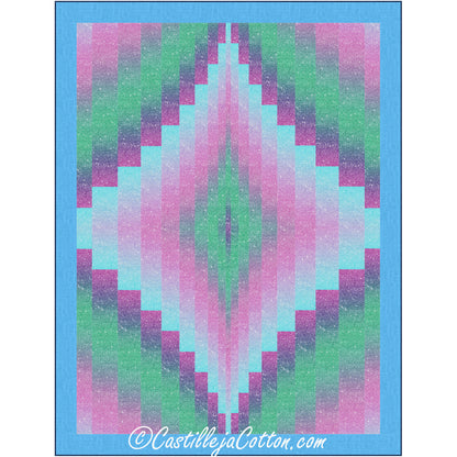 Ombre Jewel Quilt Pattern CJC-54782 - Paper Pattern