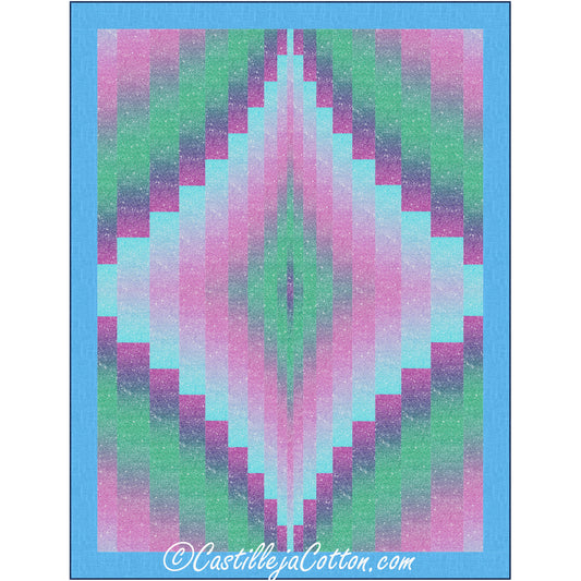 Ombre Jewel Quilt Pattern CJC-54782 - Paper Pattern