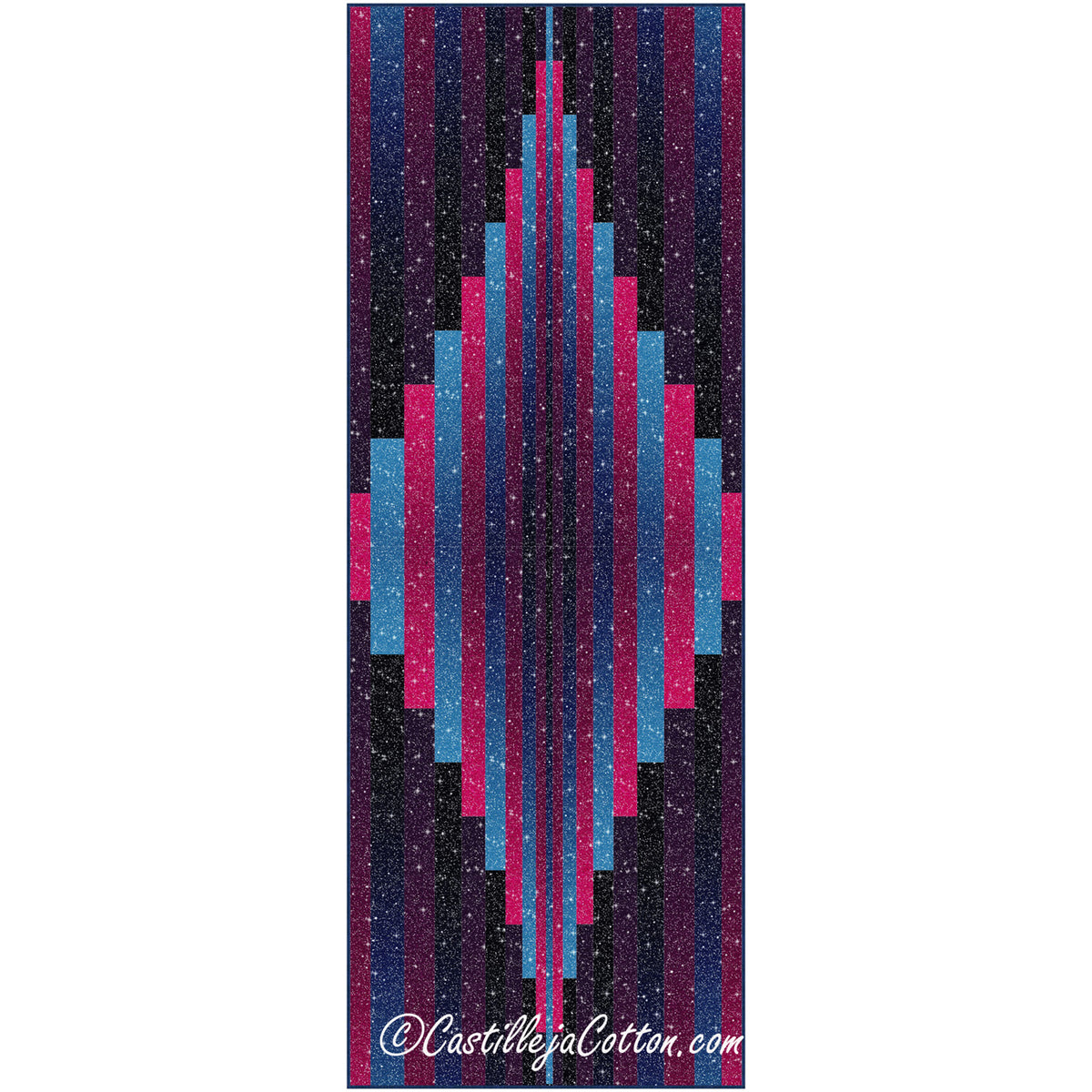 Ombre Diamond Two Quilt Pattern CJC-54791 - Paper Pattern