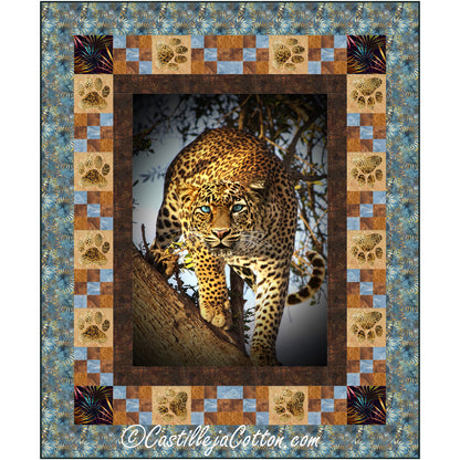 Leopard Quilt CJC-54801e - Downloadable Pattern