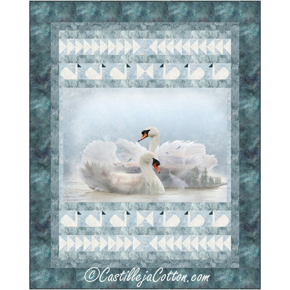 Swans Quilt Pattern CJC-54811 - Paper Pattern