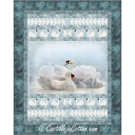 Swans Quilt Pattern CJC-54811 - Paper Pattern