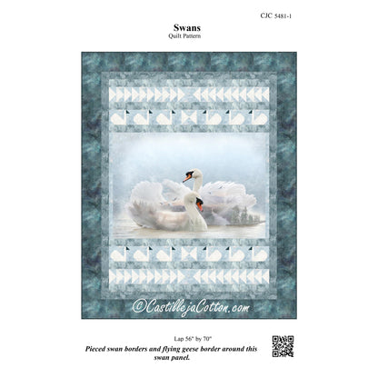 Swans Quilt Pattern CJC-54811 - Paper Pattern