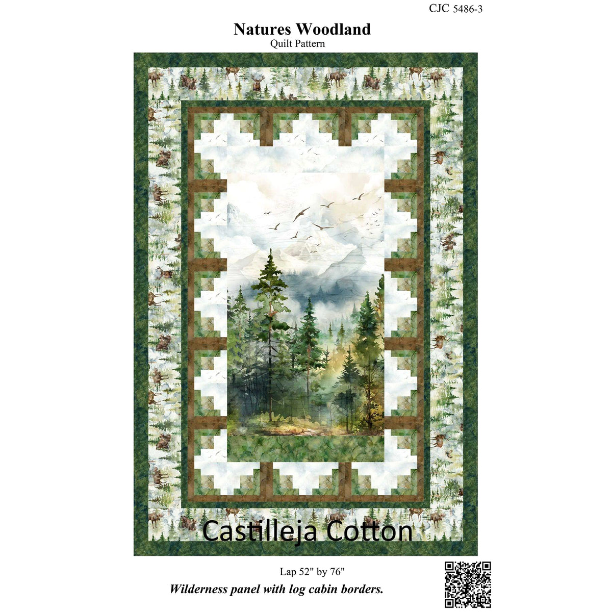 Natures Wonderland Quilt CJC-54863e - Downloadable Pattern
