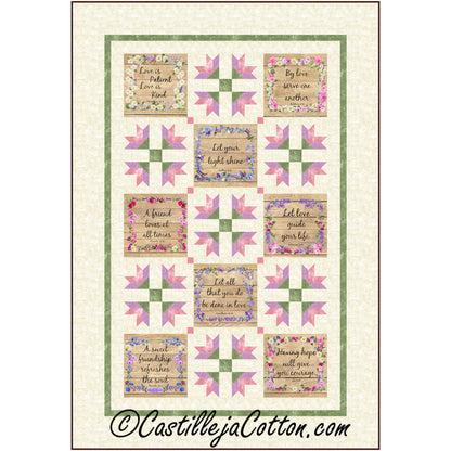 Good Words Quilt Pattern CJC-54911 - Paper Pattern