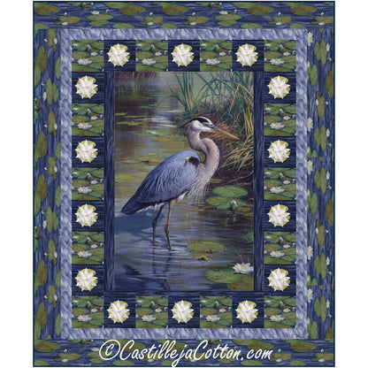 Blue Heron Quilt Pattern CJC-54941 - Paper Pattern