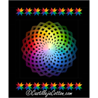 Stars and Circles Quilt Pattern CJC-55091 - Paper Pattern