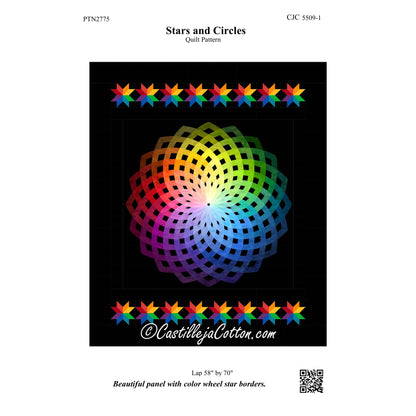 Stars and Circles Quilt Pattern CJC-55091 - Paper Pattern