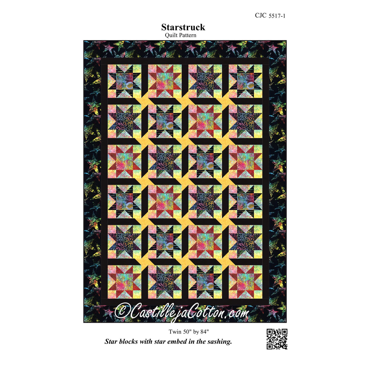 Starstruck Quilt CJC-55171e - Downloadable Pattern