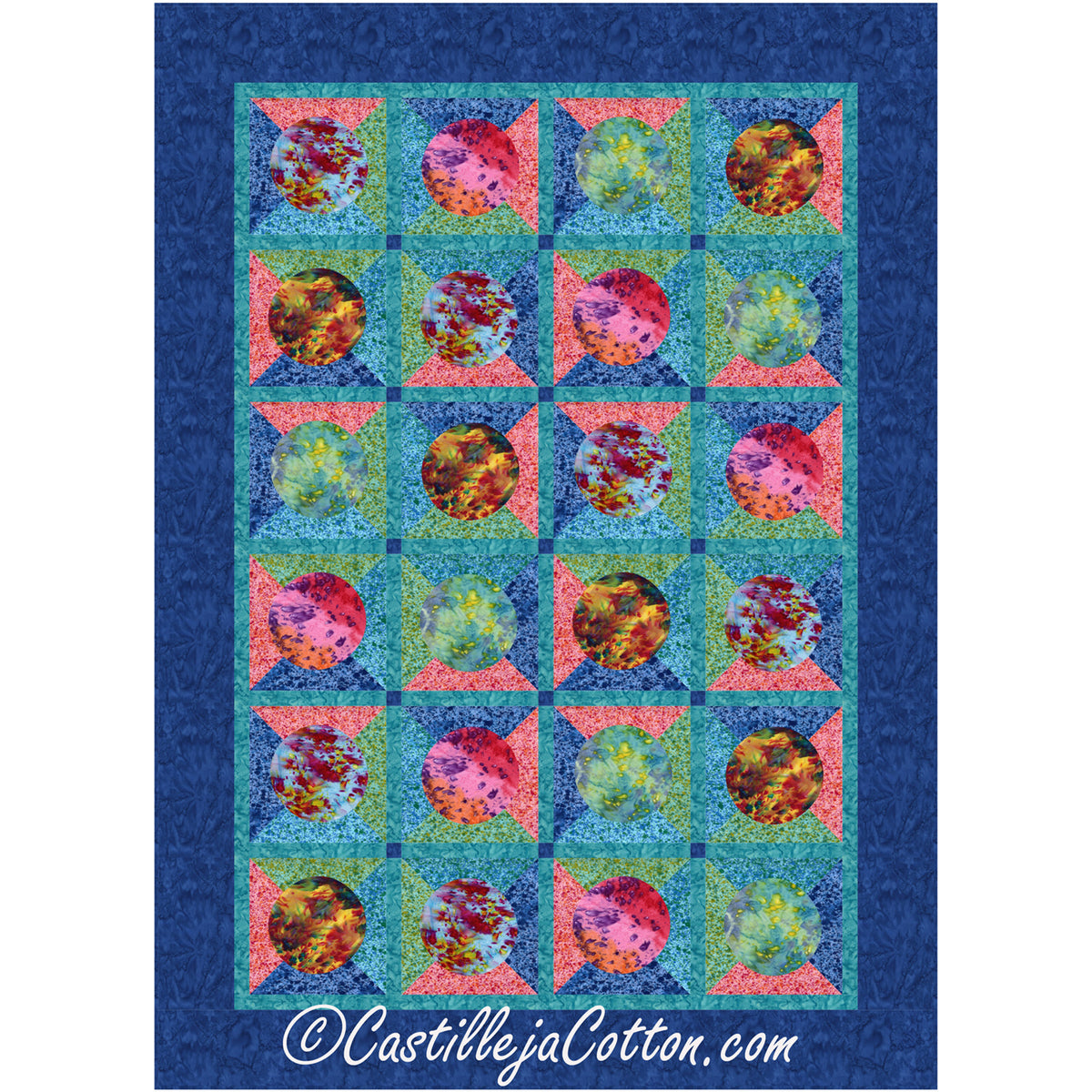 Space Planets Quilt CJC-55181e - Downloadable Pattern