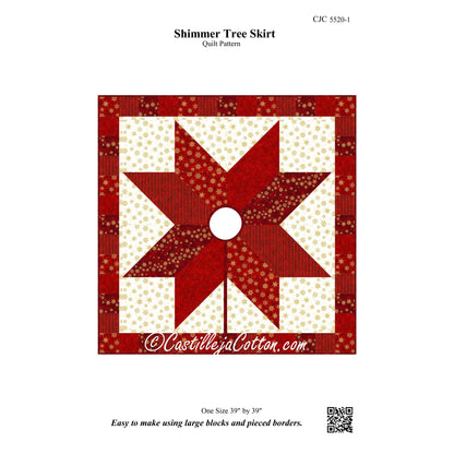 Shimmer Tree Skirt CJC-55201e - Downloadable Pattern