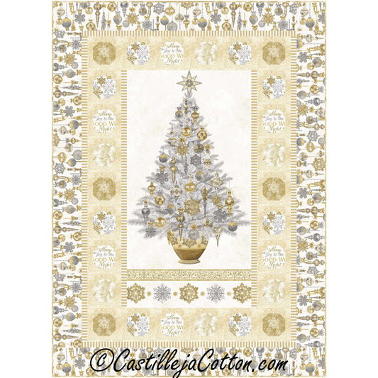 Ornaments and Tree Quilt CJC-55231e - Downloadable Pattern