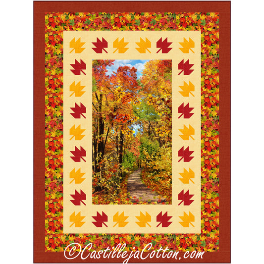 Autumn Path Quilt Pattern CJC-55251 - Paper Pattern