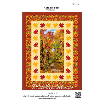 Autumn Path Quilt Pattern CJC-55251 - Paper Pattern