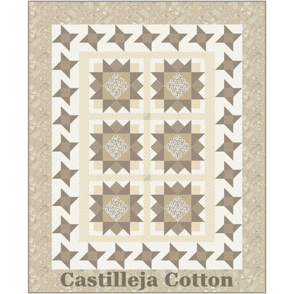 Jardin Stars Quilt CJC-55262e - Downloadable Pattern