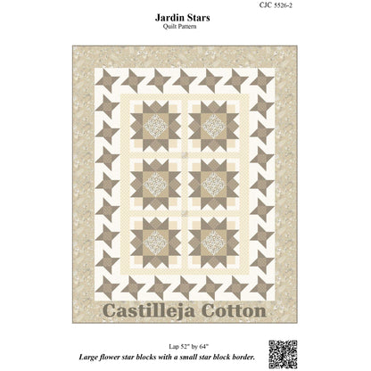 Jardin Stars Quilt CJC-55262e - Downloadable Pattern