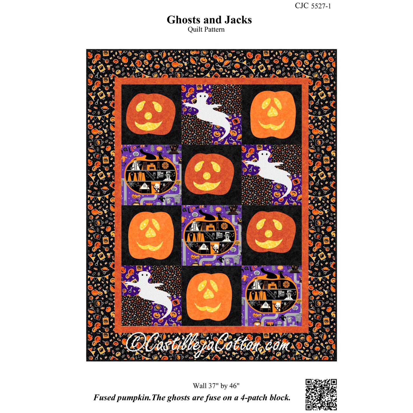 Ghosts and Jacks Quilt CJC-55271e - Downloadable Pattern