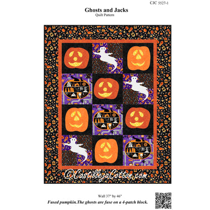 Ghosts and Jacks Quilt Pattern CJC-55271 - Paper Pattern