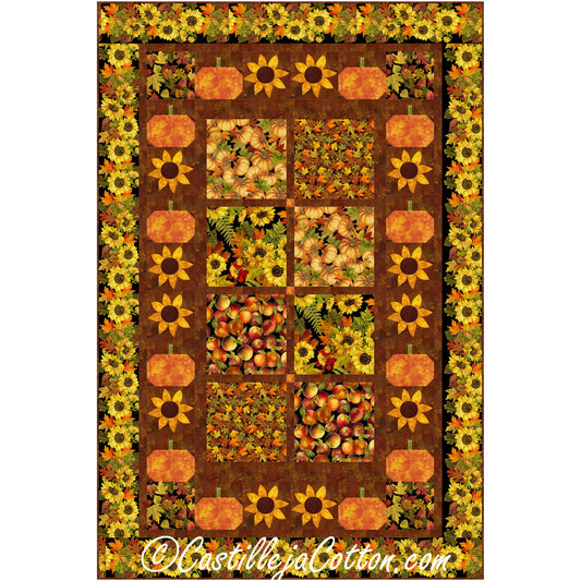 Fall Harvest Quilt CJC-55281e - Downloadable Pattern