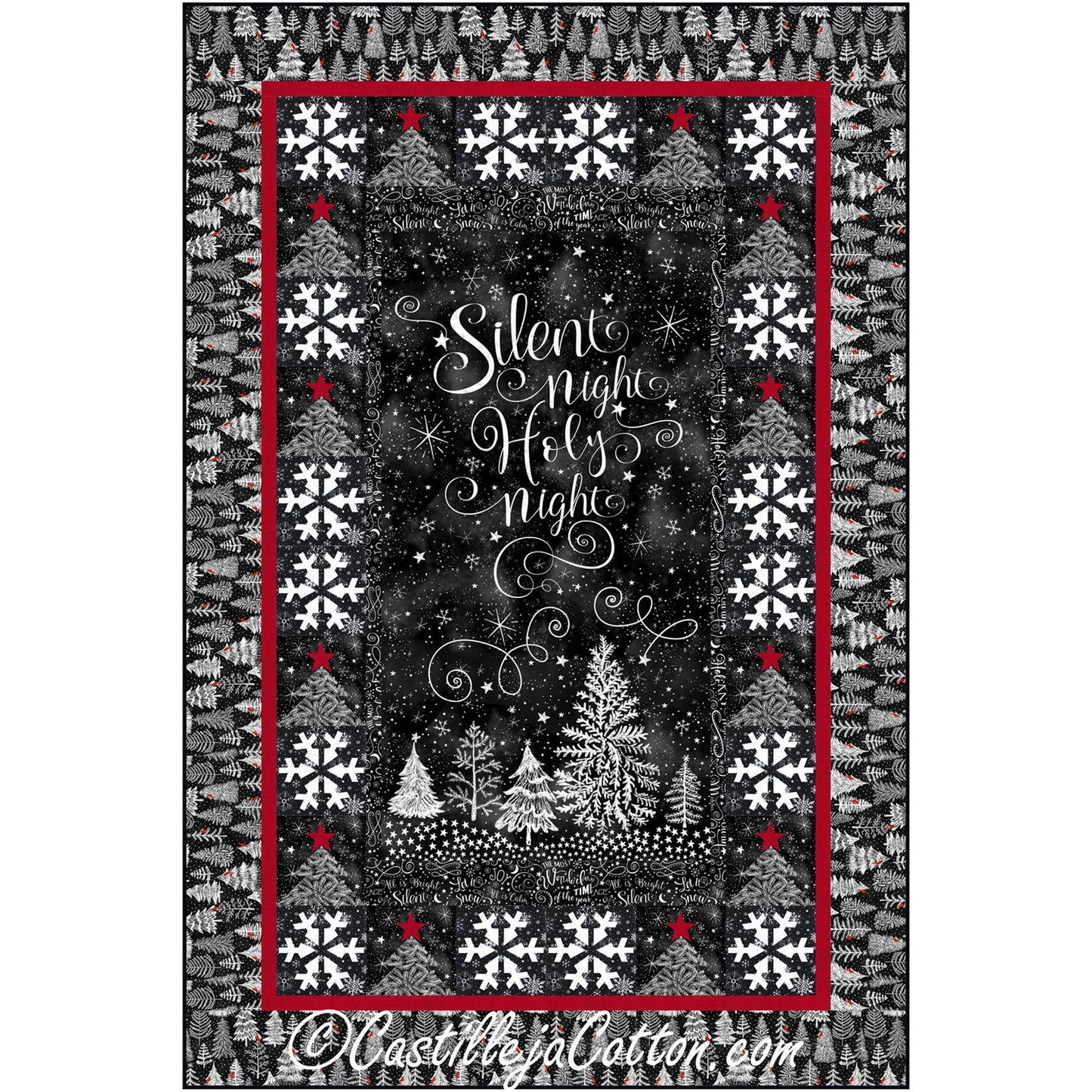 Silent Night Quilt Pattern CJC-55311 - Paper Pattern