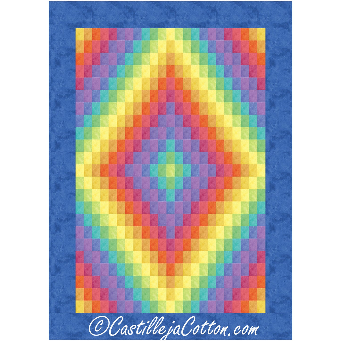 Rainbow Trip Baby Quilt Pattern CJC-55401 - Paper Pattern