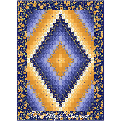 Garden Trip Baby Quilt CJC-55402e - Downloadable Pattern
