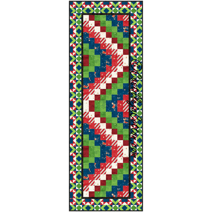 Wiggling Blocks Runner Quilt Pattern CJC-55433w  - Wholesale Product