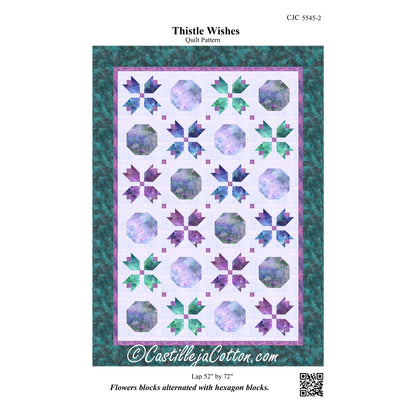 Thistle Wishes Quilt CJC-55452e - Downloadable Pattern