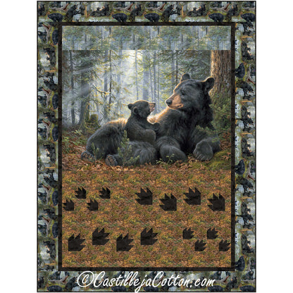 Mama Bear and Cub Quilt Pattern CJC-55461 - Paper Pattern