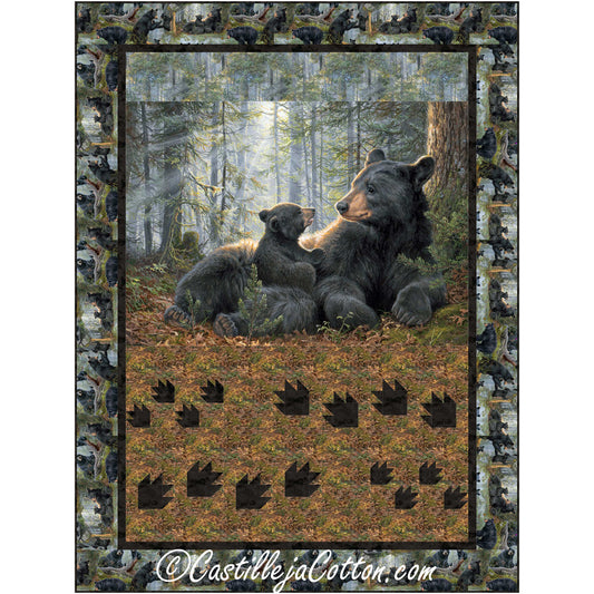 Mama Bear and Cub Quilt Pattern CJC-55461 - Paper Pattern