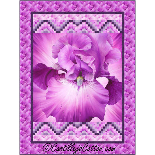 Lush Orchid Quilt CJC-55471e - Downloadable Pattern