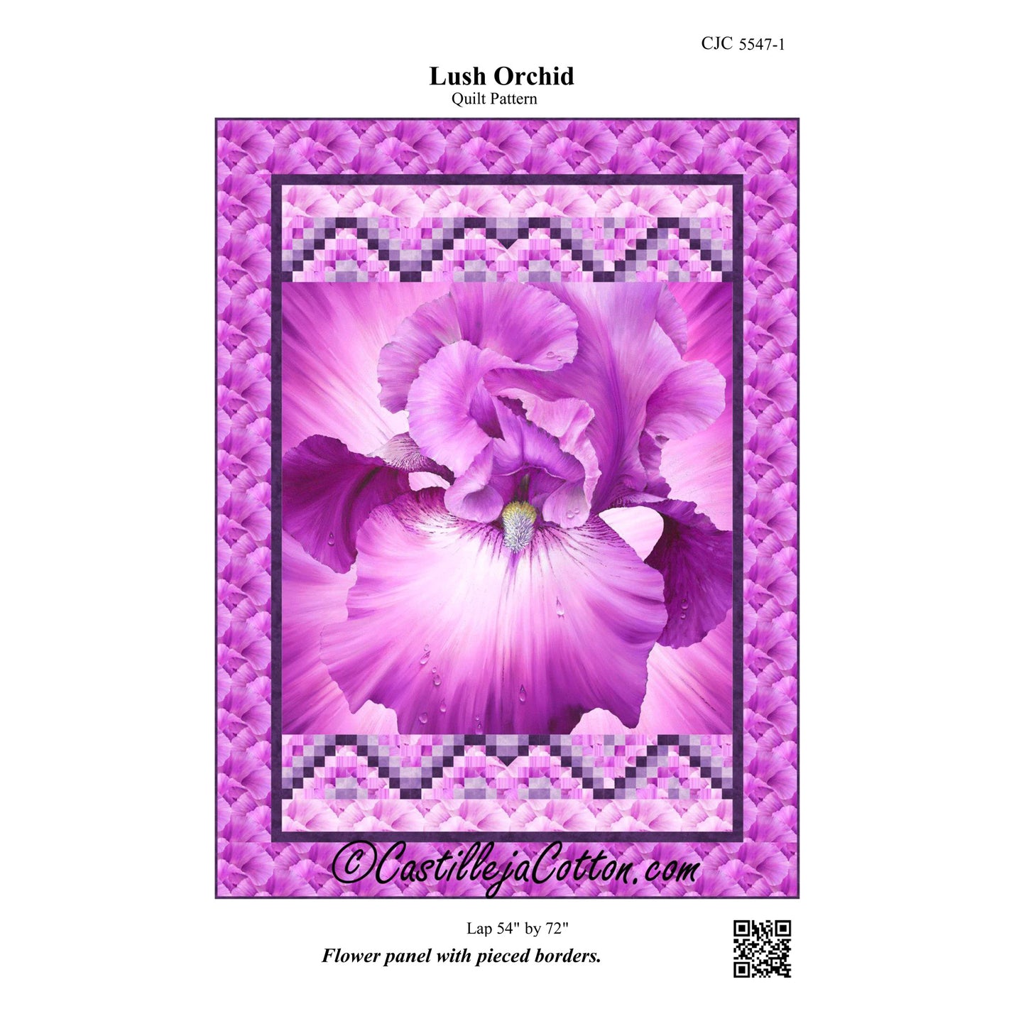 Lush Orchid Quilt CJC-55471e - Downloadable Pattern