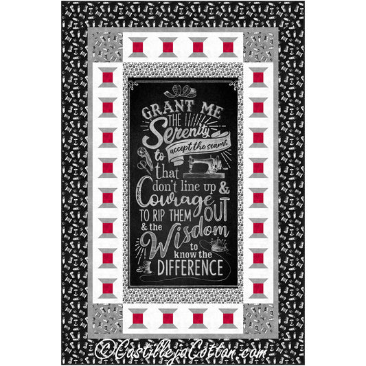 Sewing Room Quilt Pattern CJC-55491 - Paper Pattern