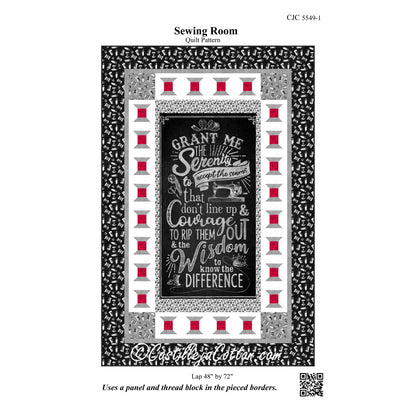 Sewing Room Quilt Pattern CJC-55491 - Paper Pattern